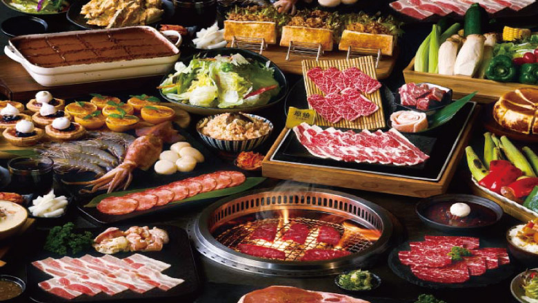 百貨6F 原燒 日式燒肉 沙拉烤物放題